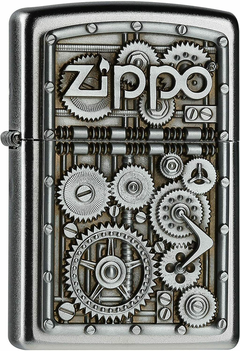 ZIPPO Feuerzeug 2004497 Gear Wheels Emblem