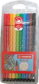 STABILO point 68  10 x Premium Filzstift 1 mm