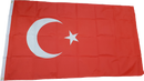 Fahne Flagge Türkei 90 x 150 cm mit 2 Ösen