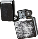 5 x Benzinfeuerzeug Chrom gebürstet