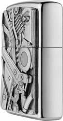 ZIPPO Feuerzeug 2007111 Motorbike Motor Emblem