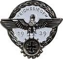 Pin Anstecknadel Deutschland historisch Militaria Eisernes Kreuz Reichsadler