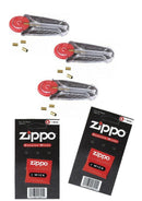 ZIPPO Original Zubehör : Feuersteine Docht Watte Filz Flint wick Cotton Felt