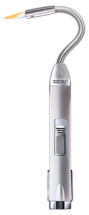 ZIPPO Feuerzeug 60001239 Flex Neck silver flexiblen Hals Dienstprogramm silber