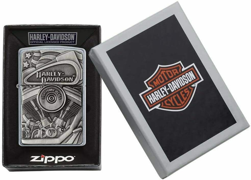 ZIPPO Harley Davidson V2 Emblem