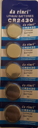 5x Batterie CR2430 Lithium 3V   CR 2430
