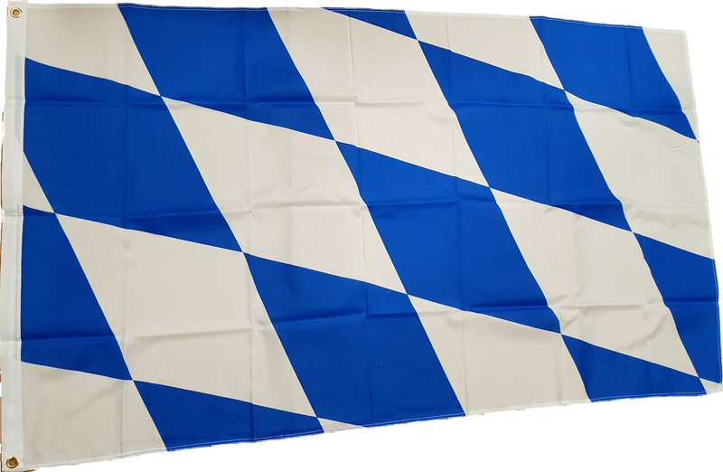 Fahne Flagge Bundesland Bayern Raute 90 x 150 cm mit 2 Ösen