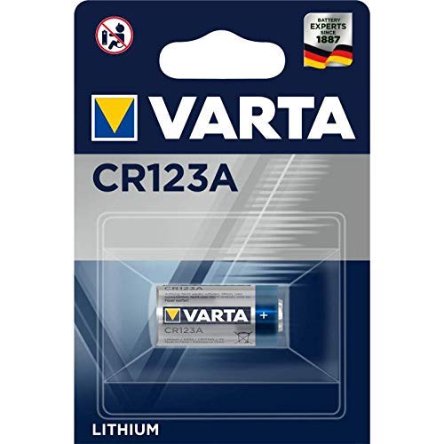 Varta Professinal CR 123 A Litihium für Foto, Digital-, MP3 Geräte, 10 Stück