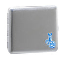 MM 27.2726 Zigarettenetui MSV Duisburg Logo klein mit Druck, chrom satin