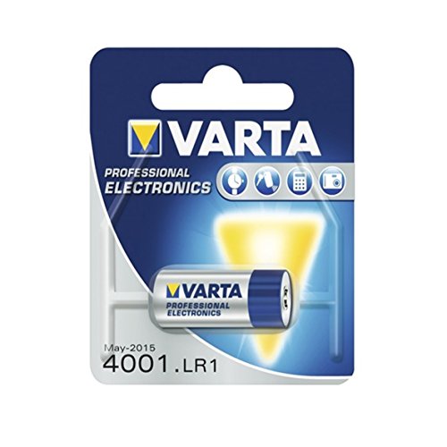 VARTA HIGH ENERGY LADY N (LR1) - 156.02.18 - Bliester 1 Stück - für Autoschlüssel, Taschenrechner, Kameras, Uhren u.v.a. -