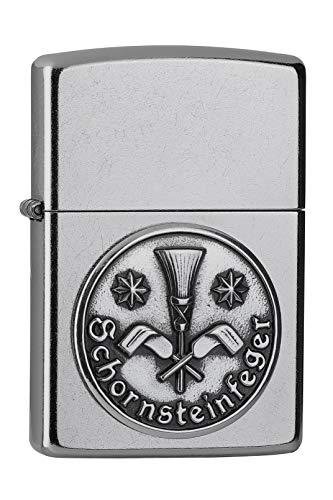 Zippo 18491 Schornsteinfeger Handwerker Emblem-Spring 2019-Street, Chrom