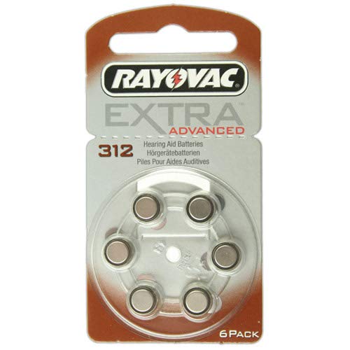 Rayovac Extra Advanced H312, 6 Stück