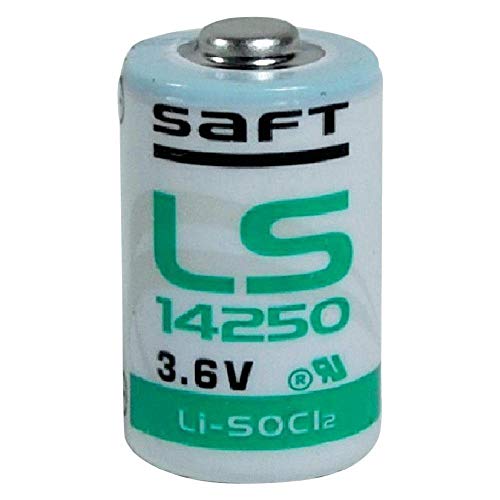 Saft LS14250 LS 14250 1/2 Batterie, 3.6 V, 1er-Pack