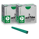actiTube Slim Aktivkohlefilter 7,1mm (2x50) Weltneuheit! Aktivkohle Filter