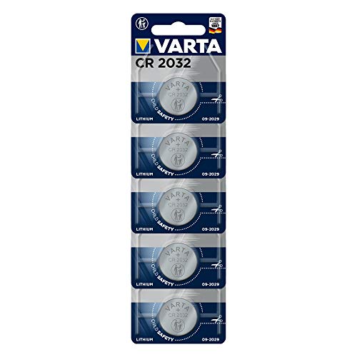 VARTA Batterien Electronics CR2025 Lithium Knopfzelle 3V Batterie 5er Pack Knopfzellen in Original 5er Blisterverpackung