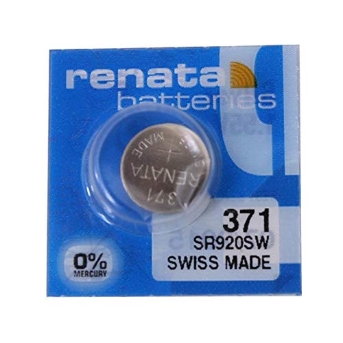 Renata Uhrenbatterie SP 371 ///;(370+) SR920SW (SR69,AG6,LR921,LR69,171);1 Pack
