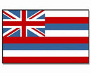 Flaggenking 17088 Hawaii - Flagge/Fahne - Format: 150 x 90 cm - wetterfest, Mehrfarbig, 150x90x1 cm