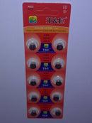 10x AG 5 Uhrenbatterie 309 393 LR48 750 754 Knopfzelle