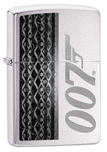 Zippo Classic Lighter-James Bond 007 Feuerzeug, Messing, Individual Design, Original Pocketsize