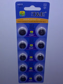 10x AG 13 Uhrenbatterie 357 675 A76 LR 44 1154 Knopfzelle