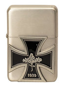 M&M MM Sturmfeuerzeug, Edelstahloptik