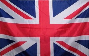 MM Grossbritannien - Union Jack Flagge/Fahne, 150 x 90 cm, wetterfest, mehrfarbig, 16207