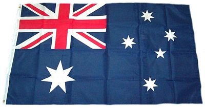 MM Australien Flagge, wetterfest, mehrfarbig, 250 x 150 x 1 cm, 16289
