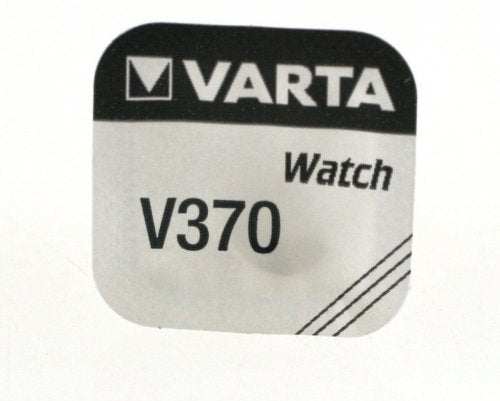 Varta V370 Household Battery Single-use Battery Siler-Oxid (S) 1,55 V - Batterien (Single-use Battery, Siler-Oxid (S), 1,55 V, 30 mAh, Silber, 9,5 mm)