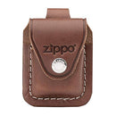 Zippo Ledertasche braun mit Schlaufe