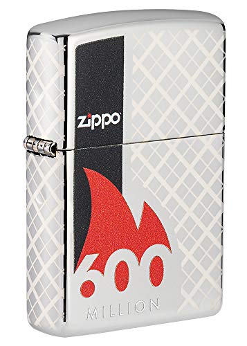 Zippo 600th Million Lighter Commemorative Lighter-600th Limited Edition, Chrom, Pocket Size