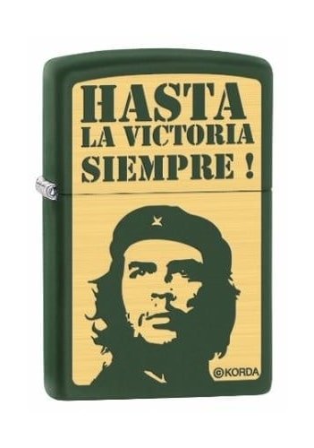 Zippo Che Guevara grün matt