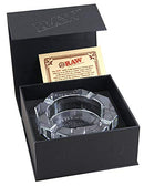 RAW Crystal Glass Ashtray, Kristallglas, Transparent, Medium
