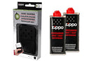 Zippo Handwärmer Premium Set Taschenwärmer schwarz groß 12 Stunden Laufzeit + 2 x Benzin