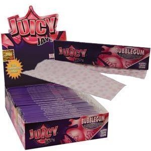 JUICY JAY'S BUBBLEGUM Flavored Papers King Size Slim 5 Stück (5x32 Blättchen)