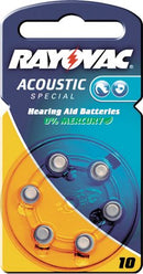 Hörgeräte-Zellen Rayovac Akustic Spezial RAYOVAC HÖRGERÄT BATT. S312 6ST 4607(Liefermenge=2)