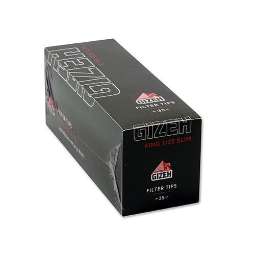 Zigarettenfilter Gizeh Black Slim 24 Päckchen à 35 Filter Tips