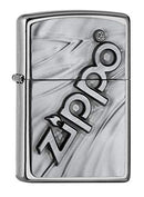 Zippo The Logo 2020 Feuerzeug, Messing, Individual Design, Original Pocketsize