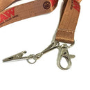 RAW Klassisches, natürliches, unraffiniertes Zigarettenpapier  Schlüsselband.