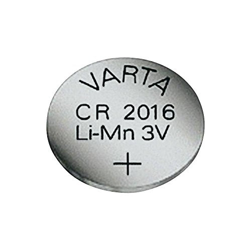 10X Knopfzellen Lithium - CR 2016, 3 V Varta 06016101401 1 Stck 90 mAh