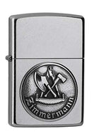 Zippo 18489 Zimmermann Handwerker Emblem-Spring 2019-Street, Chrom