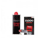 ORIGINAL ZIPPO ZUBEHÖR 3 x ZIPPO BENZIN a 125ml + 1 Docht + 6 Feuersteine + Watte und Filz