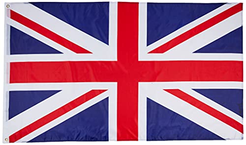 MM Grossbritannien - Union Jack Flagge/Fahne, 150 x 90 cm, wetterfest, mehrfarbig, 16208