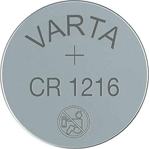 Lithium-Knopfzelle VARTA CR 1216. 25mAh. 3V. 1er Blister