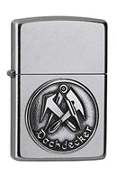 Zippo DACHDECKER Street Chrome Emblem Handwerker 2006324 Spring 2019 NEU&OVP