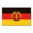 Flaggenking Flaggen/Fahnen, DDR Neu, wetterfest, Mehrfarbig, 150x90x1 cm, 16347