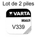 Knopfzelle Uhren-Knopfzelle varta 339 SR614SW 1.55 V, 2 Batterien