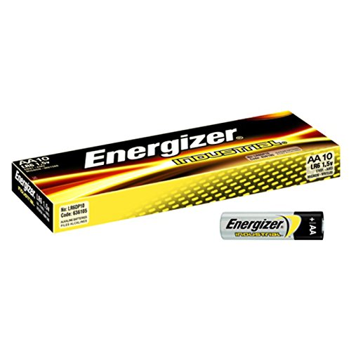 Energizer Industrial Batterien Mignon AA LR06 1,5 V (10er-Pack) 2850 mAh