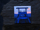 VK Deko Magnet Förderturm Bergwerk Ewald Sonnenuntergang - Ruhrgebiet Souvenir - Bild Foto