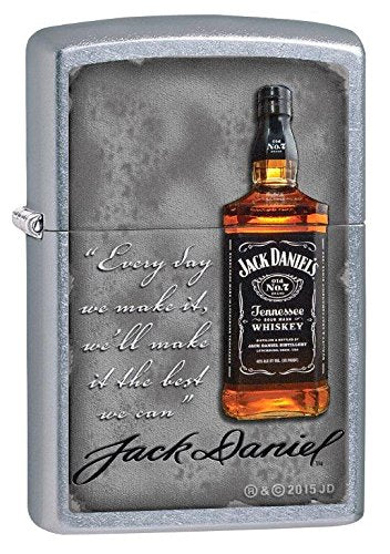 Zippo 60001422 Jack Daniels Feuerzeug, Messing