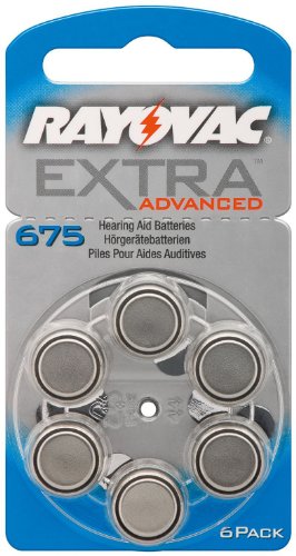 Rayovac Typ 675 Extra Advanced Hörgerätebatterie